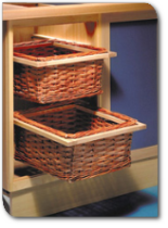 Picture of Internal Rattan pull out storage baskets